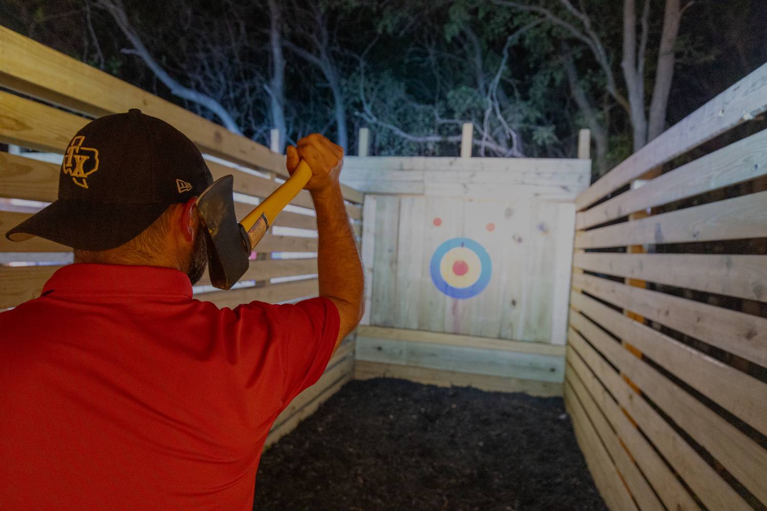 Check out our glow in the dark Clay Pigeon shooting for the dark